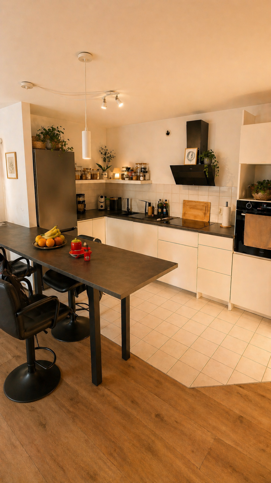 KI-K�che-Wohnzimmer Erdgeschosswohnung Dresden