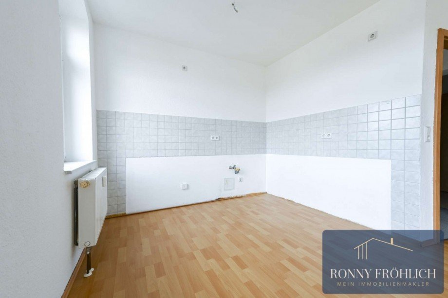 K�chenbereich am Wohnzimmer Wohnung Thum