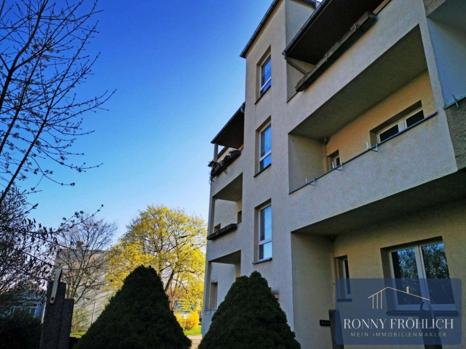 Hausansicht Dachgeschosswohnung Chemnitz
