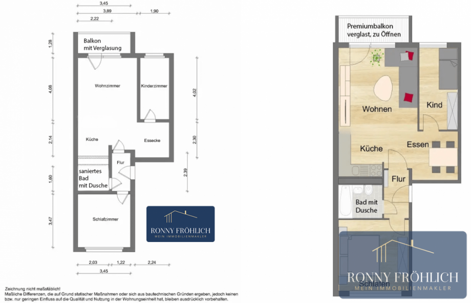 Grundriss-Zw�nitz Dachgeschosswohnung Zw�nitz