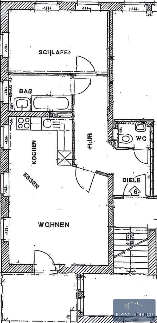 Grundriss-1 Wohnung Thum