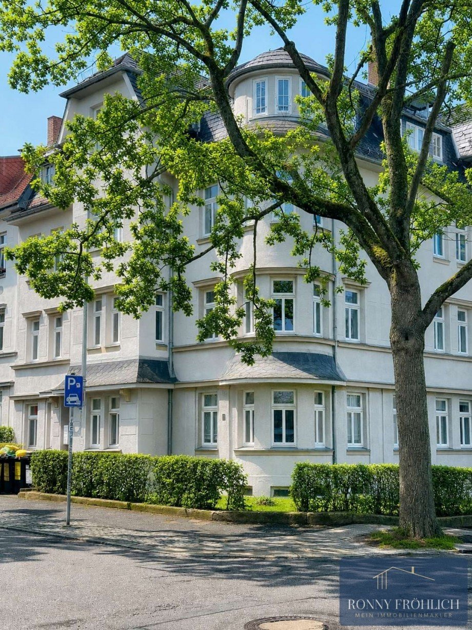 Au�enansicht Dachgeschosswohnung Chemnitz