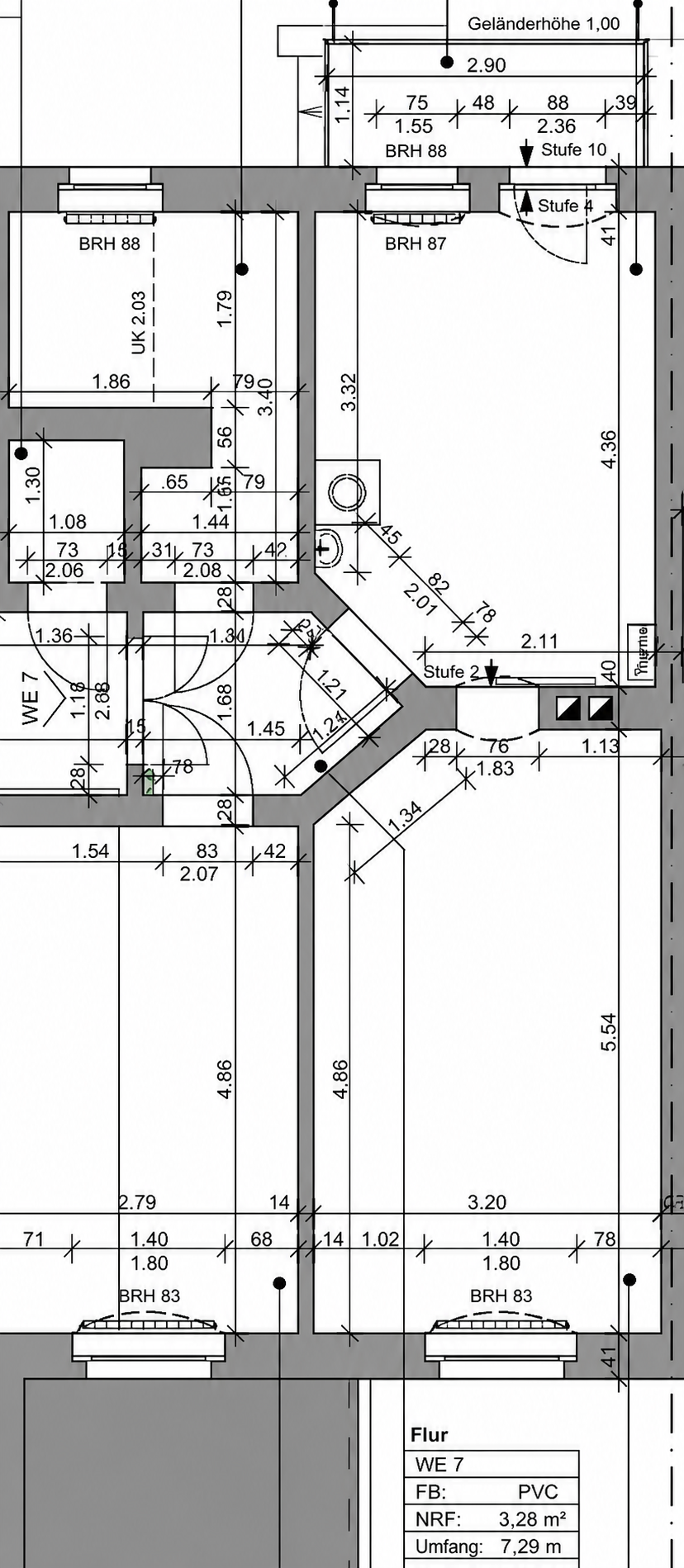 Grundriss Etagenwohnung Heidenau