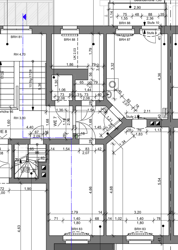 Grundriss-WE07 Etagenwohnung Heidenau