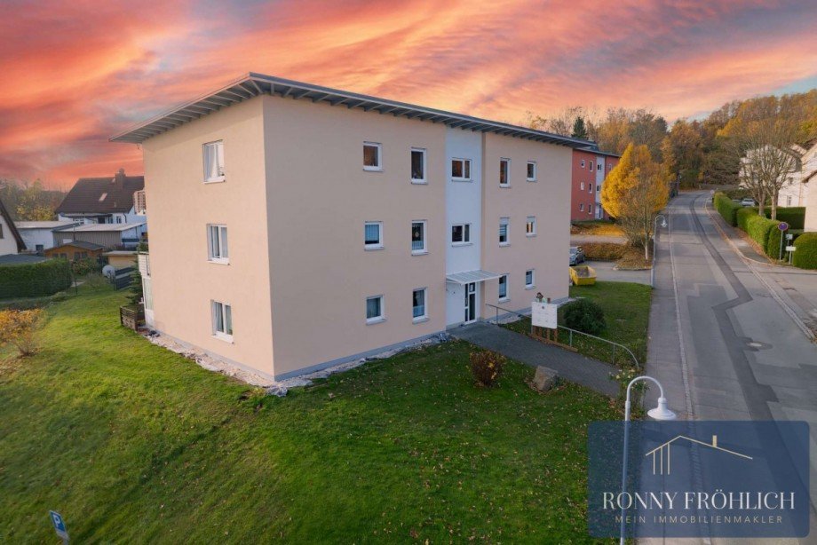 Au�enansicht Erdgeschosswohnung Oelsnitz/Erzgebirge