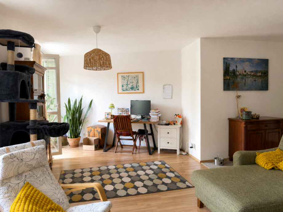 Wohnzimmer 1.13 Etagenwohnung Dresden