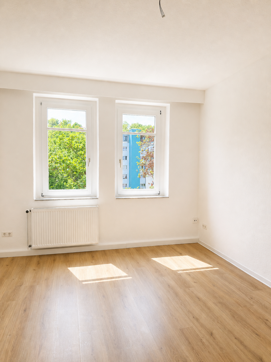 Schlafzimmerraum Etagenwohnung Heidenau