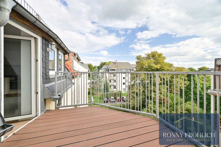Balkon Chemnitz Maisonettewohnung Maisonette-Wohnen �ber den D�chern von Chemnitz - 4-Raum-Wohnung auf 2 Ebenen mit Balkon & Fahrstuhl