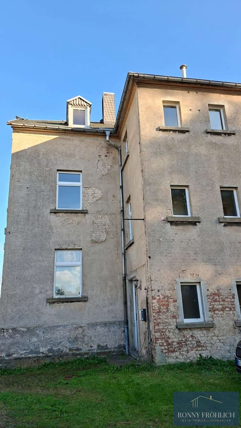 Ansicht R�ckseite Mehrfamilienhaus Olbernhau
