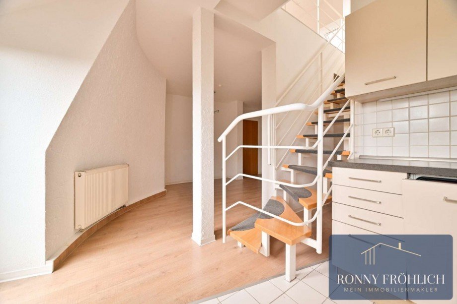 Treppenaufgang Maisonettewohnung Chemnitz