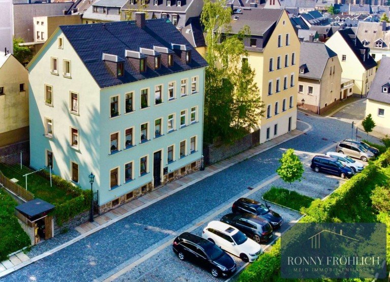 Hausansicht-Seminargasse-6 Annaberg-Buchholz Etagenwohnung Ideal gelegene 2-Raum Wohnung in Annaberg-Buchholz: Zentrale Lage mit vielf�ltigen Annehmlichkeiten