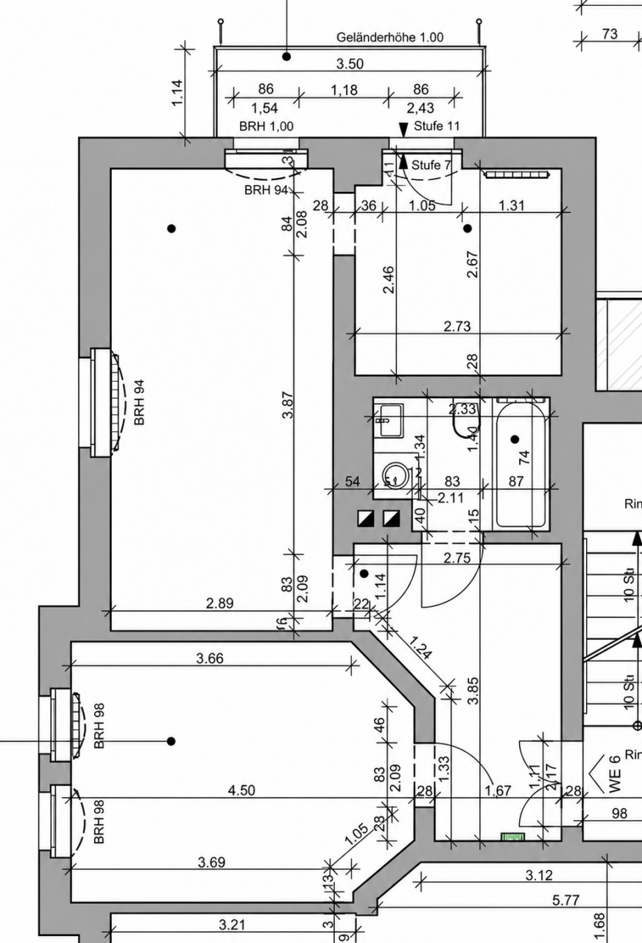 Grundrisse Etagenwohnung Heidenau