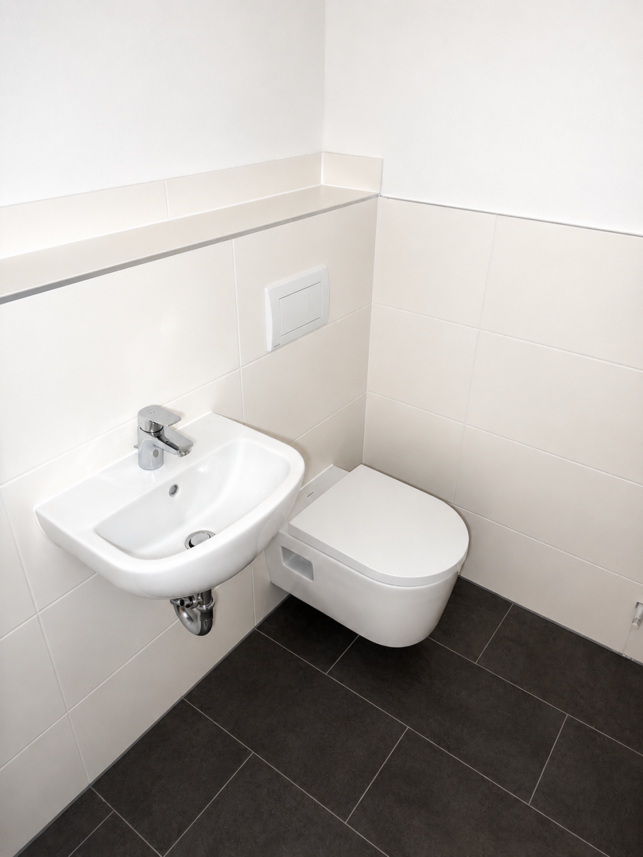 Waschbecken-Klo Etagenwohnung Heidenau