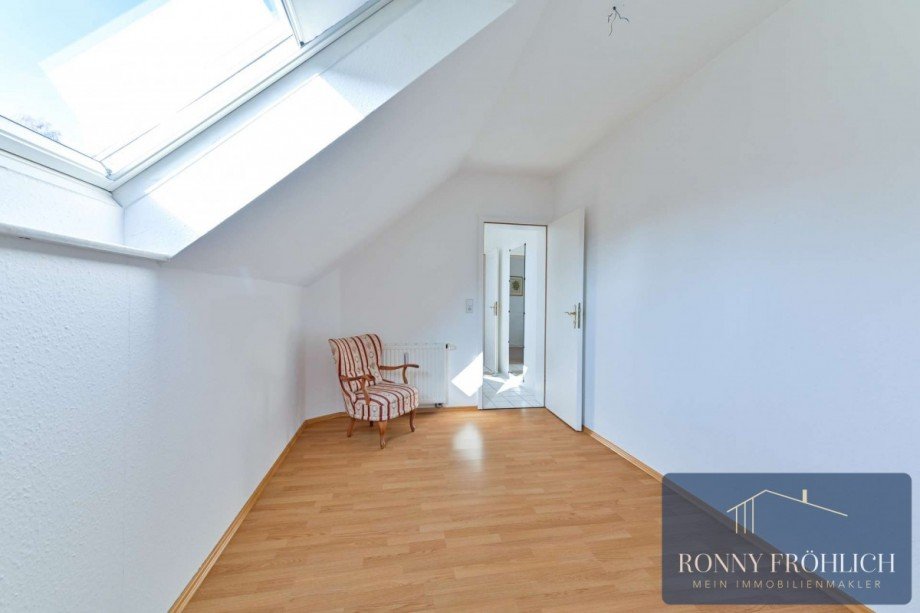 Wohnzimmer Dachgeschosswohnung Thum