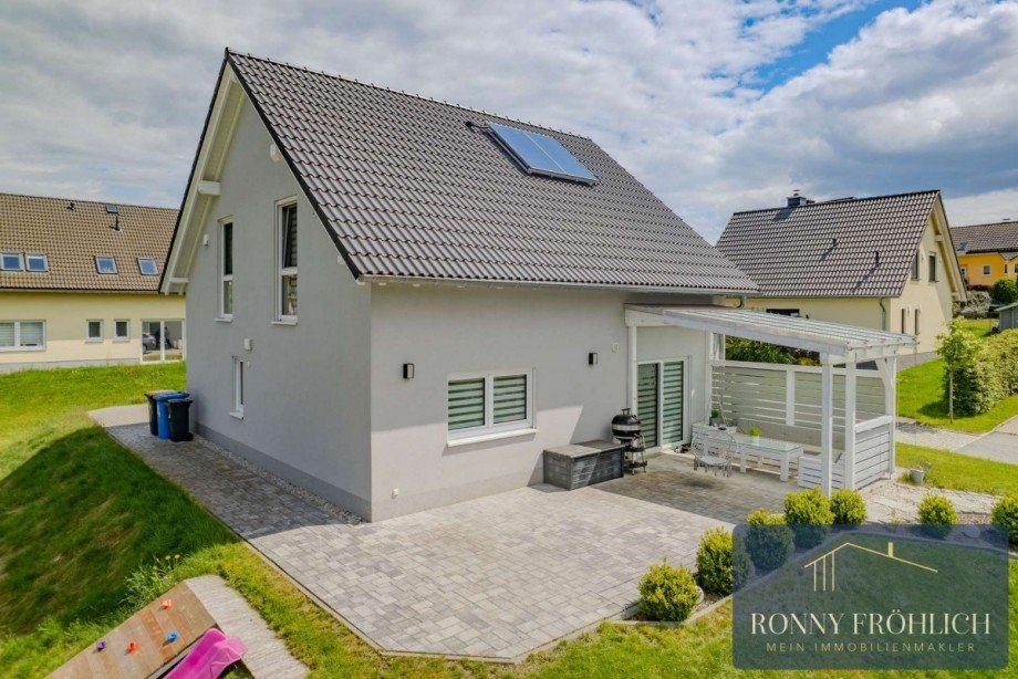 Au�enansicht Einfamilienhaus Gro�r�ckerswalde