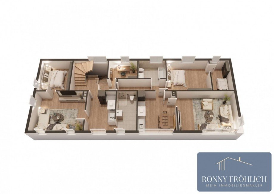 Grundriss OG Mehrfamilienhaus Zw�nitz