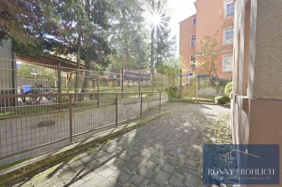 Zugang Haus Mehrfamilienhaus Meerane