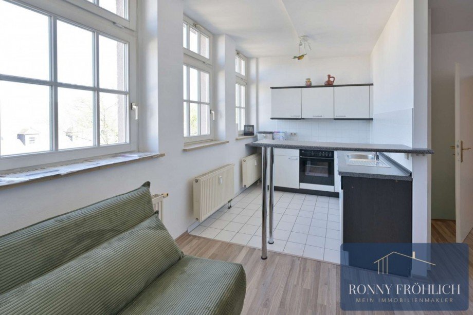 offener K�chen- / Wohnbereich Dachgeschosswohnung Chemnitz