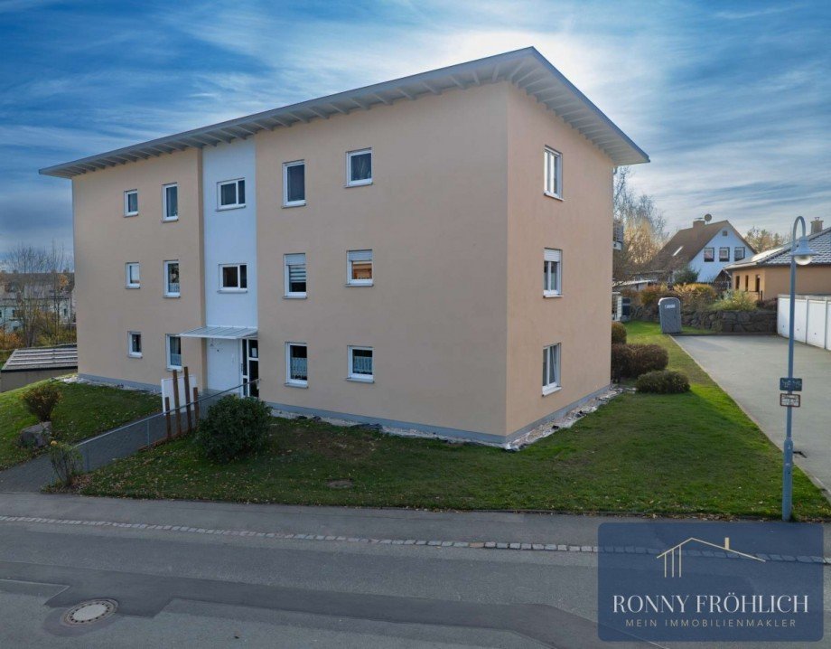 Au�enansicht Erdgeschosswohnung Oelsnitz/Erzgebirge