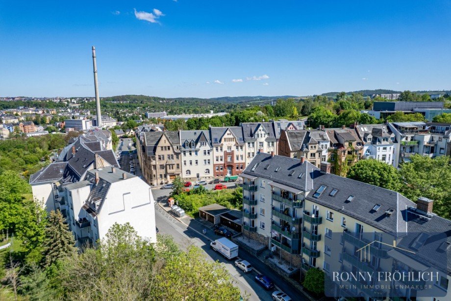 Hausansicht Etagenwohnung Plauen