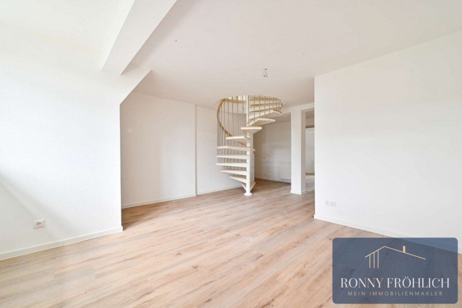 Wohnzimmer Maisonettewohnung Chemnitz