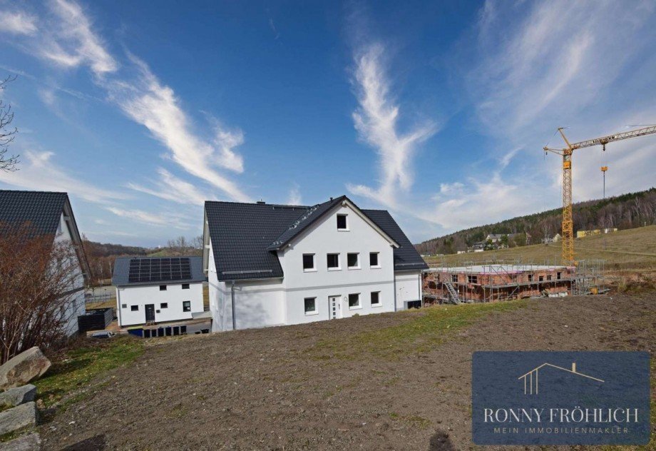 Hausansicht Dachgeschosswohnung Aue-Bad Schlema