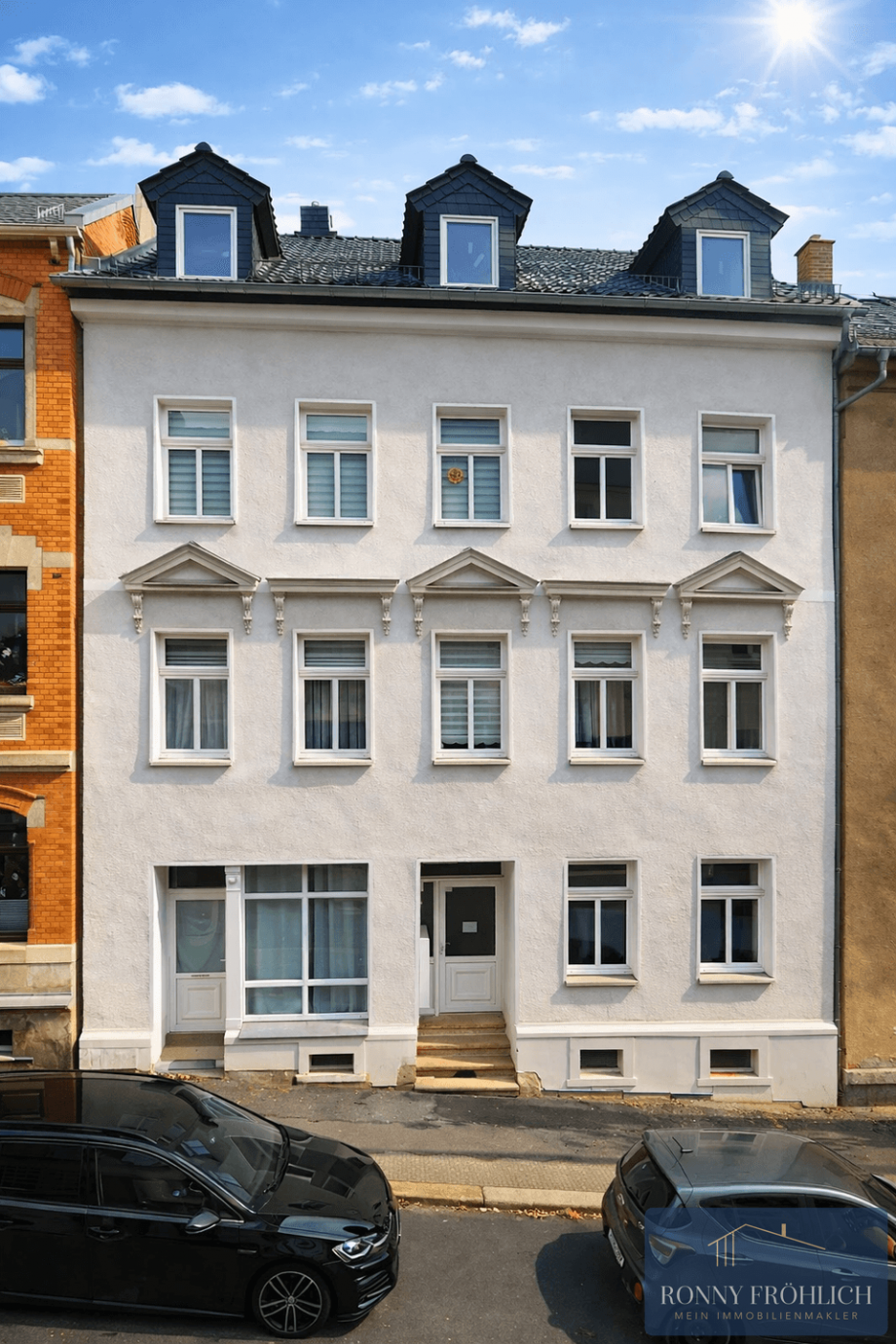 Hausansicht Mehrfamilienhaus Reichenbach im Vogtland