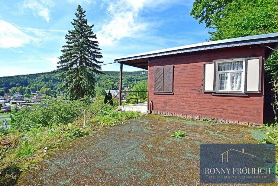 Ferienbungalow Wohngrundst�ck Aue