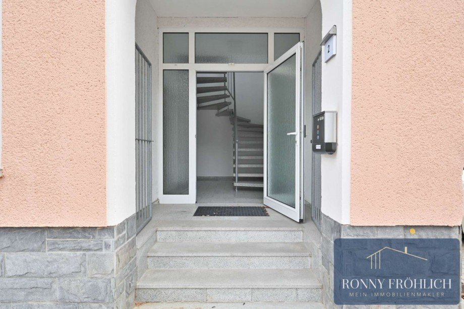 Hauseingang Maisonettewohnung Meerane