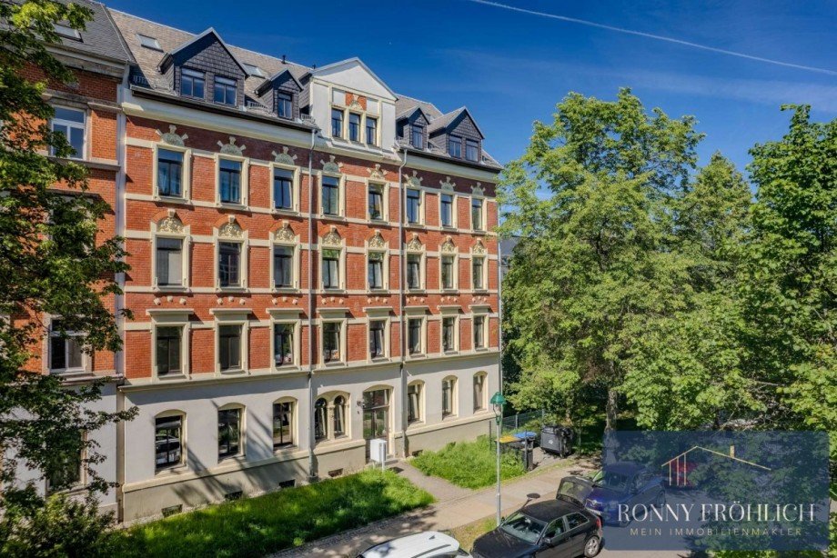 Au�enansicht Maisonettewohnung Chemnitz